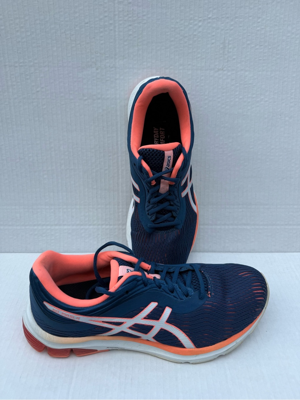 ASICS Gel-Pulse 11 Mako Blue Sun Coral Women’s Running Sneakers size 9.5